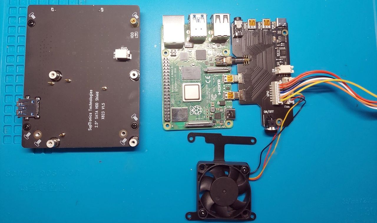 NASхранилище и медиасервер на Raspberry Pi 4 (часть 1) System